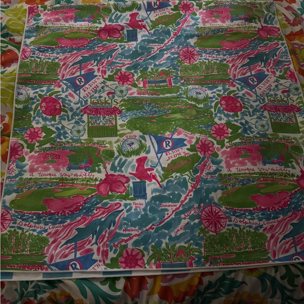 ORC Ocean Reef Club special edition towel purchased at the Burgee Shop